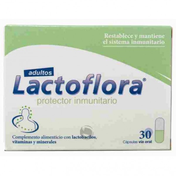 Lactoflora Adultos Protector Inmunitario 30 Capsulas