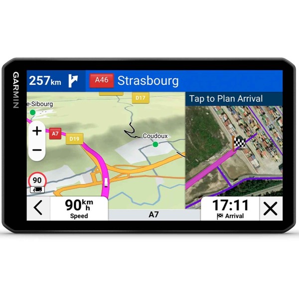 Garmin dezl lgv720 / navegador gps para camiones 7" con mapas de europa