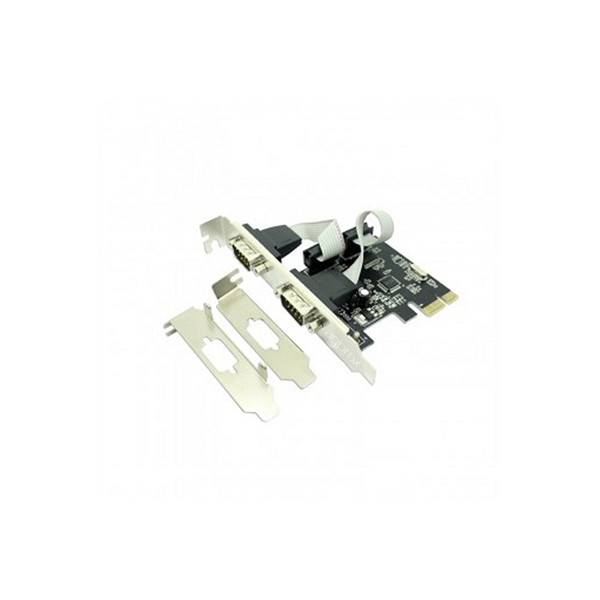 Approx! apppcie2s tarj. cont. 2 serie pci-e lp&hp