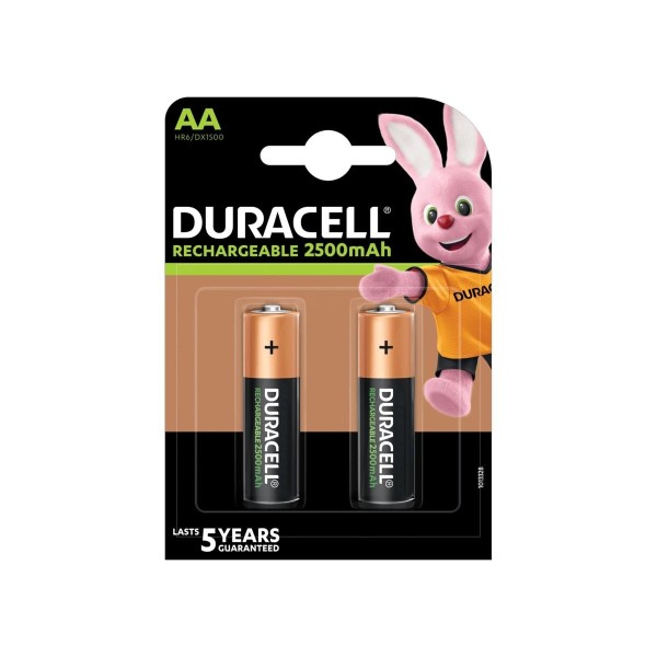 Pila duracell recarg. hr06 2500mah. bl.2