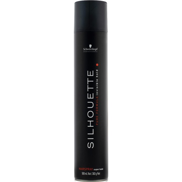 Schwarzkopf silhouette spray capilar fijador formula invisible 500ml vaporizador