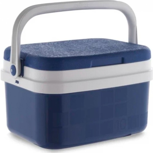 Nevera de camping 10 l, color azul, 36,5 x 28 x 22 cm
