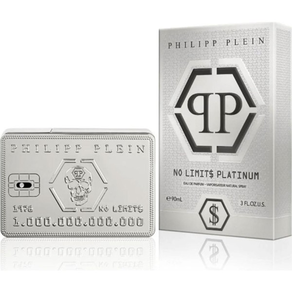 Philip plein no limits platinum eau de parfum 100ml vaporizador
