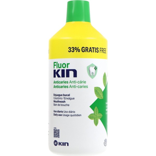 FluorKIN Anticaries Colutorio Menta 750ml + 250ml