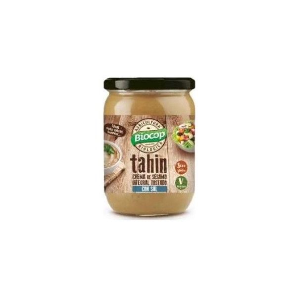 Biocop Tahin Tostado Integal C/Sal 500G