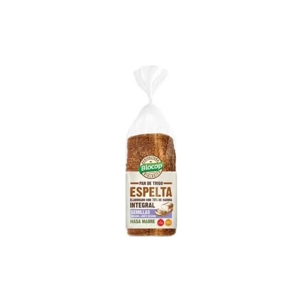 Pan De Molde Espelta Semillas Masa Madre 400G