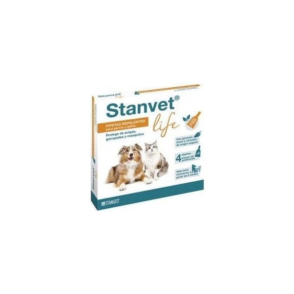 Pipeta Stranvet Life Perros 4Uds.