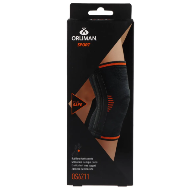 Orliman Sport Rodillera Elastica Gel Pad y Fleje T.M (36-41) OS6211